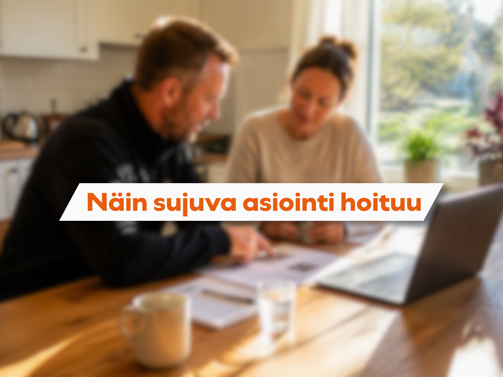 Näin sujuva asiointi hoituu